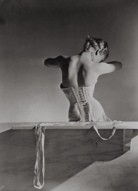 Horst P. Horst, ‘Corset by Detolle for Mainbocher’, 1939, Victoria and Albert Museum (V&A)