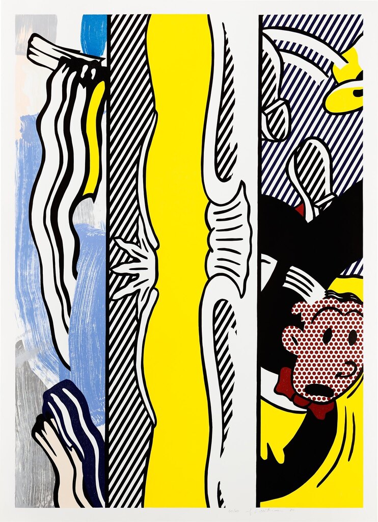 Roy Lichtenstein - Two Paintings: Dagwood, from Paintings (G. 1146, C. 207)