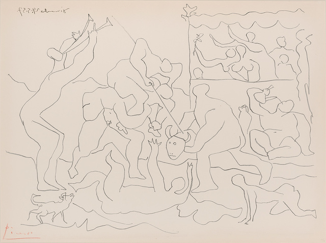 Pablo Picasso, ‘Jeu De La Corrida (B. 832)’, 1957, Doyle