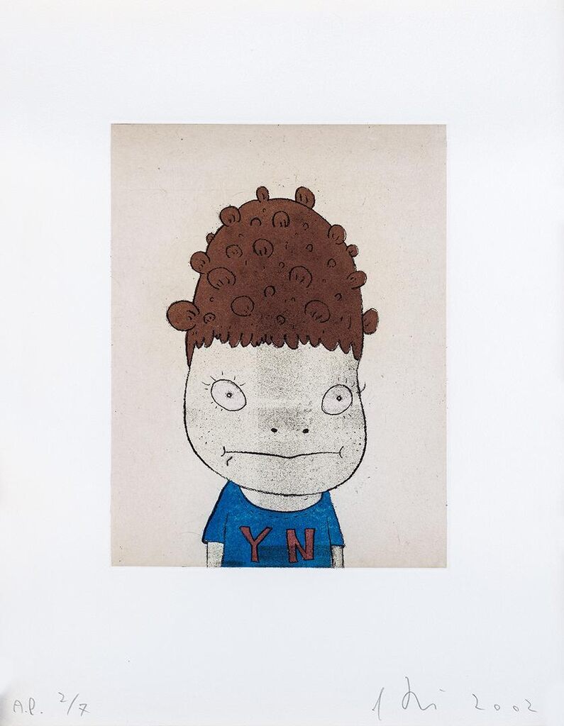 Yoshitomo Nara - Y.N. (Self Portrait)