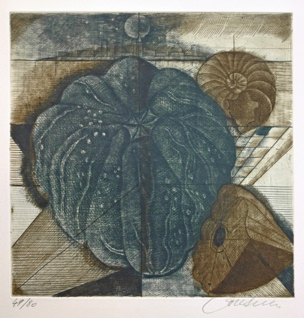 Brigitte Coudrain, ‘Lunaisons’, 1994, Print, Etching, drypoint with aquatint, Hans den Hollander Prints