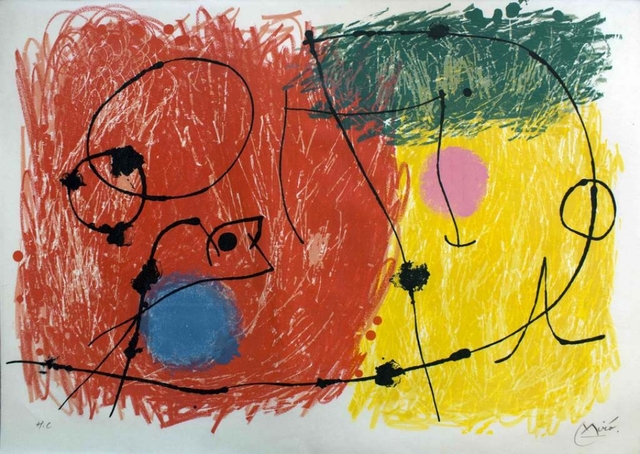 Joan Miró, ‘Le Lézard aux Plumes d'Or’, 1971, Wallector