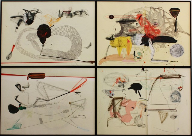 Aditya Pande, ‘Portrait of a Young Dog as an Artist’, 2015, Mixed Media, On paper, Aicon Gallery