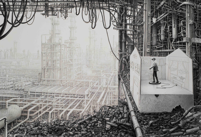 Laurie Lipton, ‘Virtual Reality’, 2015, Modernism Inc.