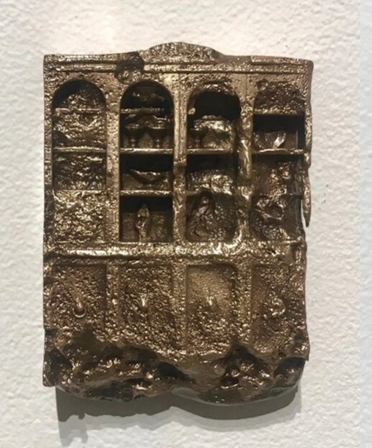 Elizabeth Folk, ‘Erode’, 2019, Sculpture, Bronze, LAUNCH LA