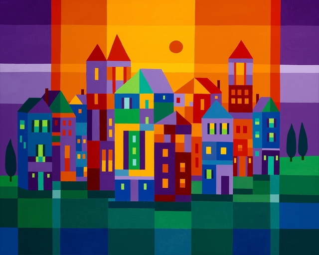 Michael Jernegan, ‘Color Town’, 2014, design art concepts