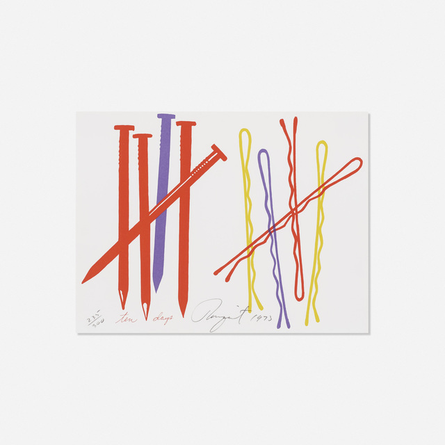 James Rosenquist, ‘Ten Days (from The New York Collection for Stockholm)’, 1973, Rago/Wright
