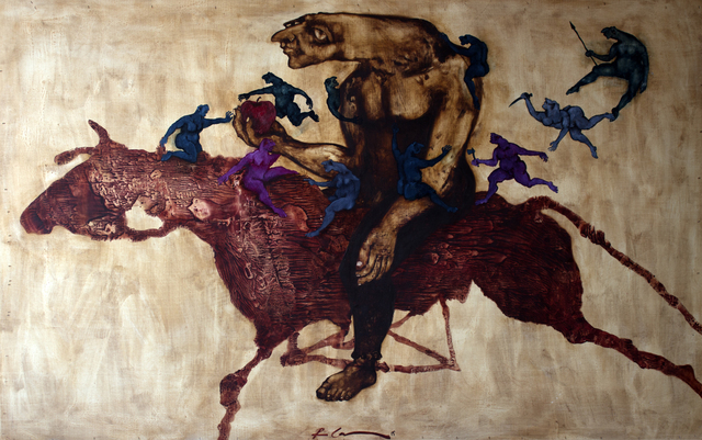 Ramazan Can, ‘Series of Shamans and Animals of Power (Animal Gods) - Şamanlar ve Erk Hayvanları Serisi (Hayvan Ata)’, 2015, Anna Laudel