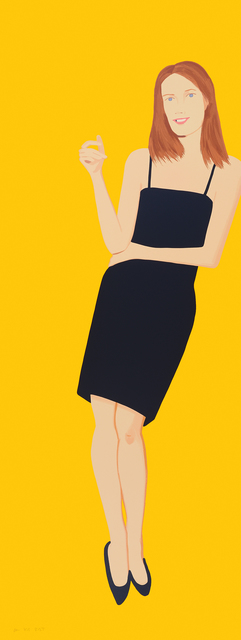 Alex Katz, ‘Sharon From Black Dress’, 2015, Vertu Fine Art