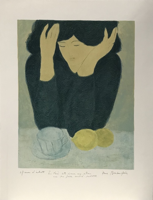 Pierre Boncompain, ‘Rêveuse aux citrons’, ca. 1982, Artioli Findlay