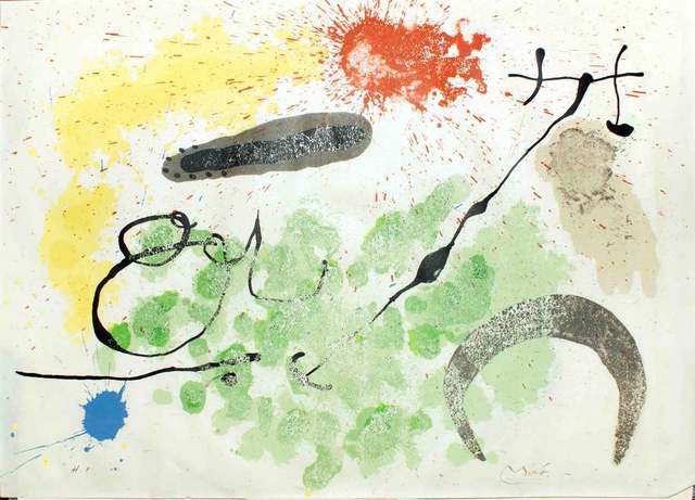 Joan Miró, ‘Le Lézard aux Plumes d’Or’, 1971, Wallector