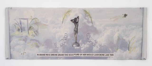 Laure Prouvost, ‘In Grand Ma’s Dream Grand Dad Sculpture of Her Would Look More Like This’, 2018, Galerie Nathalie Obadia