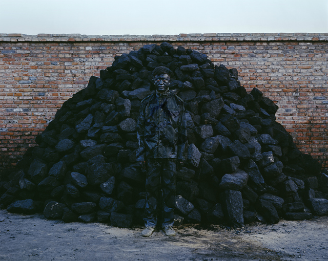 Liu Bolin, ‘Hiding in the City - n° 95 - Coal Pile - 8/8’, 2010, art&emotion Fine Art Gallery