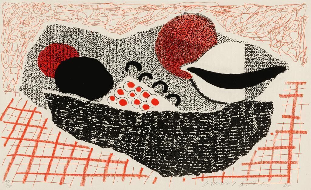 David Hockney - Lemon and Oranges