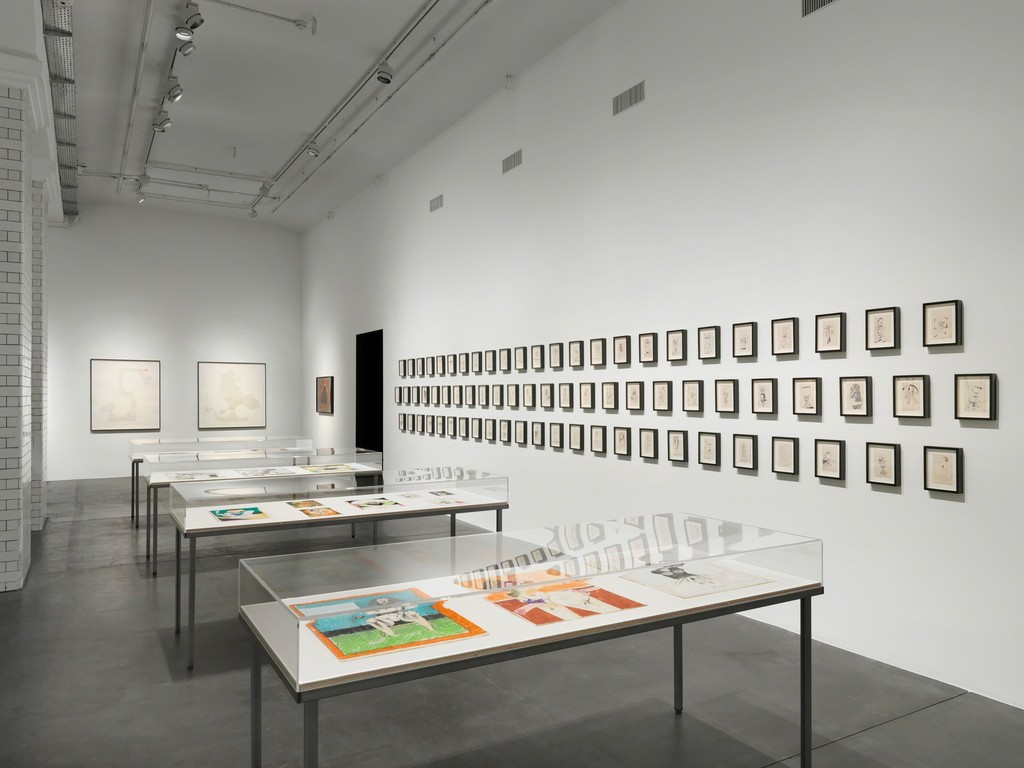 Installation view, ‘Mike Kelley. God’s Oasis’, Hauser & Wirth Zürich 2018
© Mike Kelley Foundation for the Arts. All Rights Reserved/VAGA at ARS, NY, Courtesy the Foundation and Hauser & Wirth
Installation view, ‘Mike Kelley. God’s Oasis’, Hauser & Wirth Zürich 2018
© Mike Kelley Foundation for the Arts. All Rights Reserved/VAGA at ARS, NY, Courtesy the Foundation and Hauser & Wirth