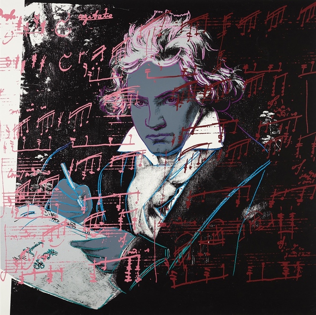 Andy Warhol, ‘Beethoven’, 1987, Print, Screenprint in colors on Lenox Museum Board, Zeit Contemporary Art