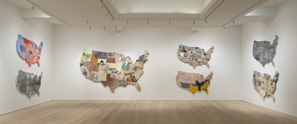 Artwork © Nate Lowman. Photo: Rob McKeever. Courtesy Gagosian. Artwork © Nate Lowman. Photo: Rob McKeever. Courtesy Gagosian.
