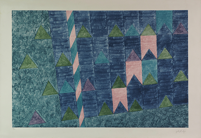 Alfredo Volpi, ‘Bandeirinhas’, 1960-1980, LAART