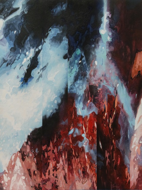 Leo WANG, ‘Wisp Stranded Series-Re1’, 2019, Painting, Oil and Acrylic on canvas, Liang Gallery