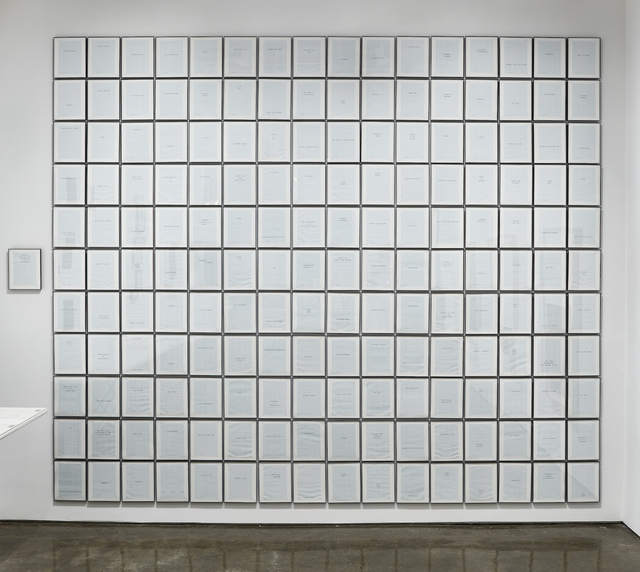 Vincent Como, ‘Mantras, Meditations, Missives, and Apocrypha’, 2019, Minus Space