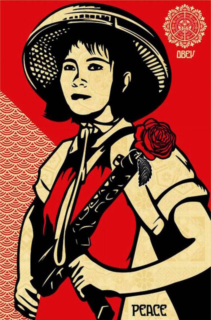 Shepard Fairey (OBEY), ‘Revolution Woman ’, 2005, Gregg Shienbaum Fine Art