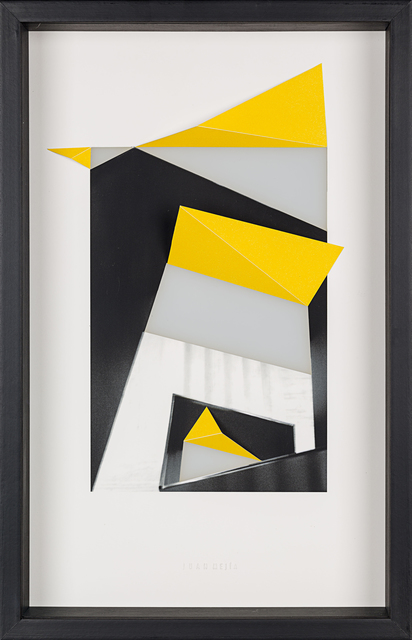 Juan Mejía, ‘The Colour of the Shadow No. 6’, 2016, Sculpture, Folded Photo + spray, Ministry of Nomads