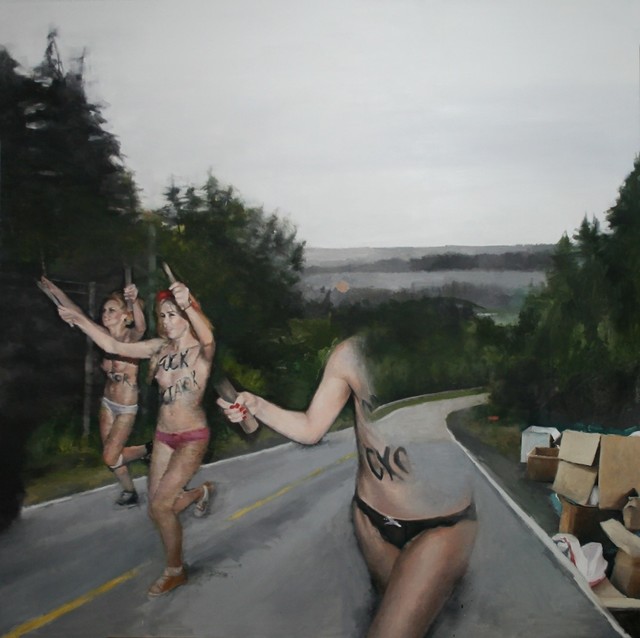 María Carbonell Foulquié, ‘Our body, our fight’, 2017, T20