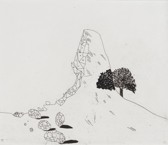 David Hockney, ‘The Glass Mountain Shattered ’, 1969, Marlborough London