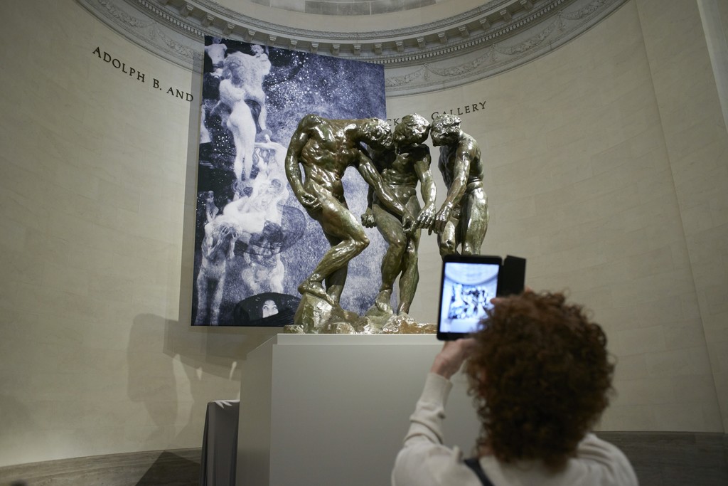 Installation of "KLIMT & RODIN: An Artistic Encounter" at the Legion of Honor, through January 28, 2018 Installation of "KLIMT & RODIN: An Artistic Encounter" at the Legion of Honor, through January 28, 2018