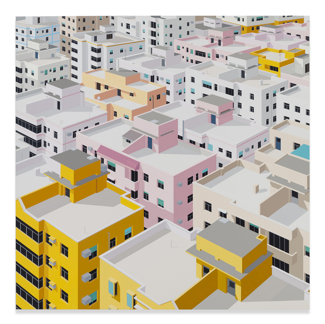 Daniel Rich, ‘Shenzhen’, 2018, Painting, Acrylic on dibond, Miles McEnery Gallery