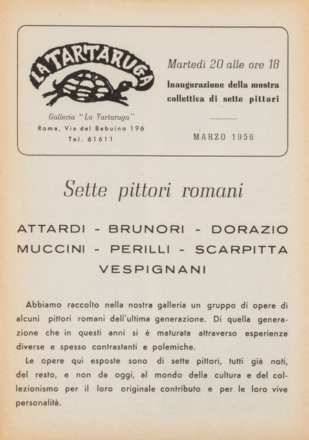 Various Artists, ‘Bollettino’, Finarte