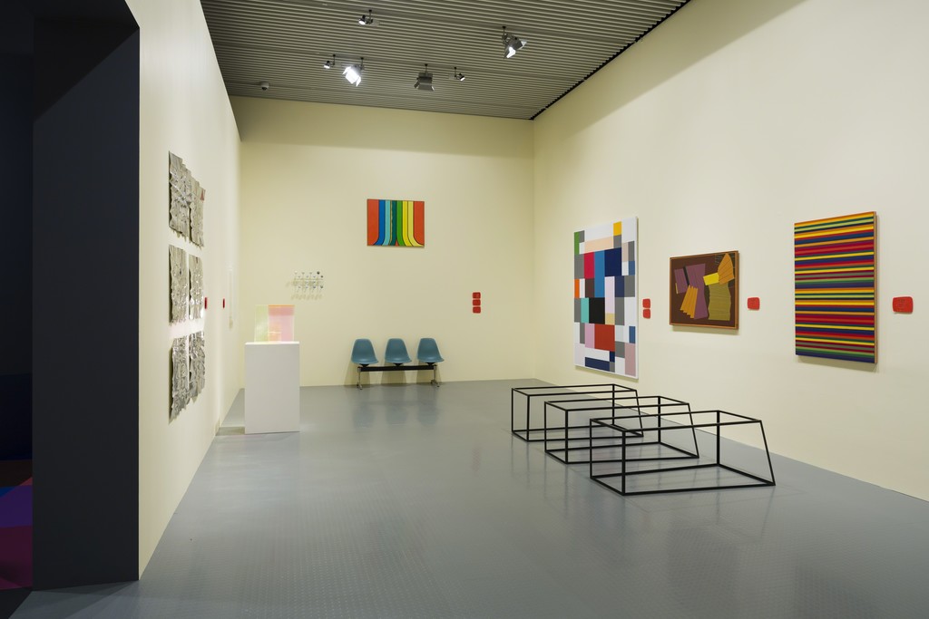 Installation view of "Form, Colour, Plane" at Aros Aarhus Kunstmuseum, Aarhus (2015) Installation view of "Form, Colour, Plane" at Aros Aarhus Kunstmuseum, Aarhus (2015)