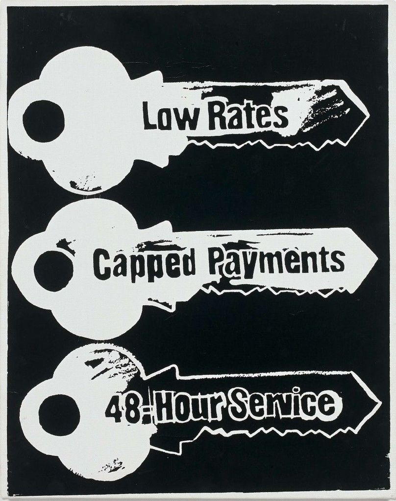 Andy Warhol - KEY SERVICE (NEGATIVE)