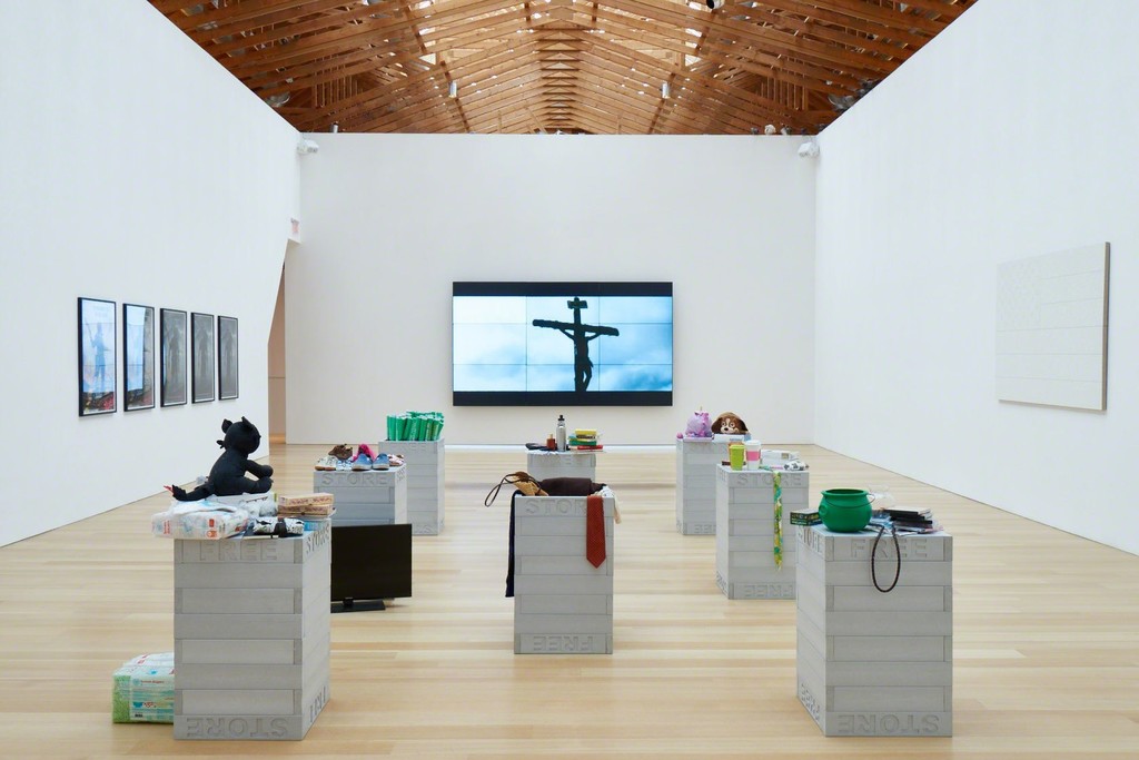 Jonathan Horowitz: Occupy Greenwich /
Installation View /
Photography: Laura Wilson Jonathan Horowitz: Occupy Greenwich /
Installation View /
Photography: Laura Wilson
