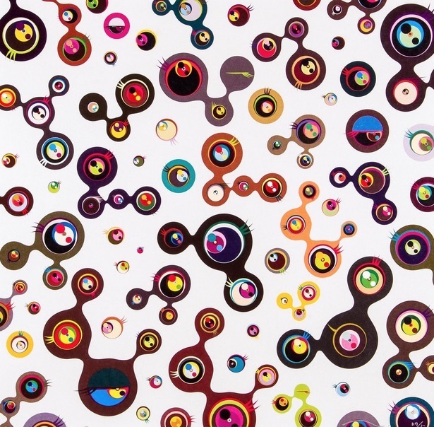 Takashi Murakami, ‘Jellyfish Eyes - White Five’, 2006, Hang-Up Gallery
