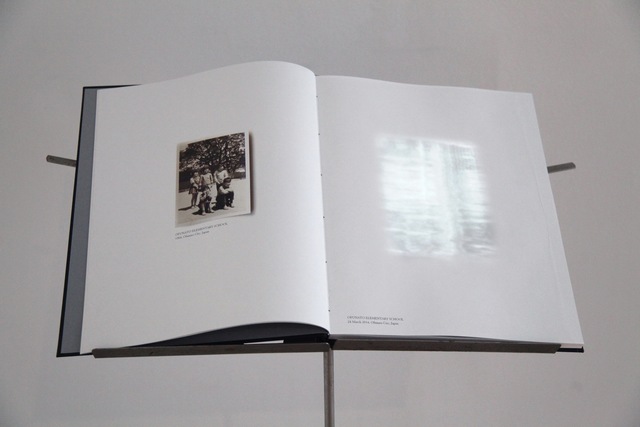 Ken Matsubara, ‘Ofunato Elementary School’, 2014, Mixed Media, Music stand, movie, 10 Chancery Lane Gallery