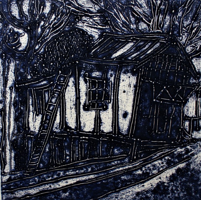 Lyndall Beck, ‘Put them in the House Museum 2’, 2019, Print, Collagraph/Intaglio printing, Open Bite Printmakers