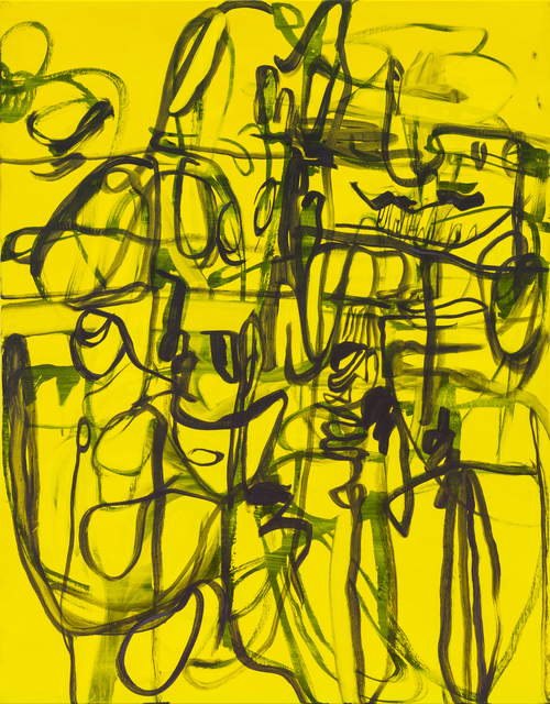 Jana Schröder, ‘Kadlites RS21’, 2020, Painting, Acrylic, graphite, lead and oil on canvas, Natalia Hug Gallery