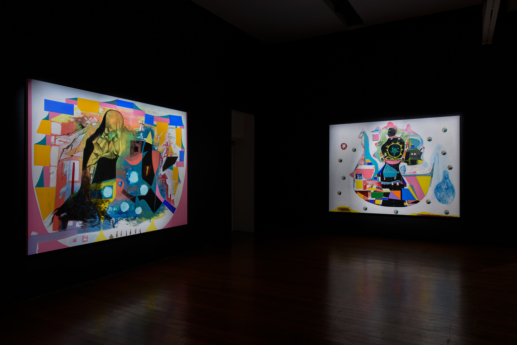 Exhibition view, Gareth Sansom, It’s Now or Never, Roslyn Oxley9 Gallery (9 - 31 August 2019). Photo: Luis Power Exhibition view, Gareth Sansom, It’s Now or Never, Roslyn Oxley9 Gallery (9 - 31 August 2019). Photo: Luis Power