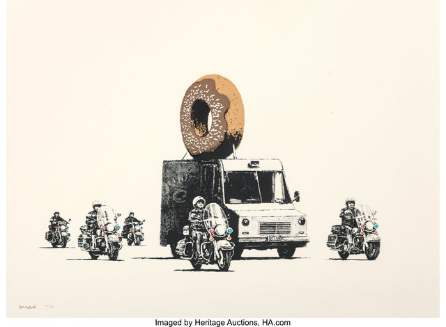 Banksy, ‘Donuts (Chocolate)’, 2009, Heritage Auctions