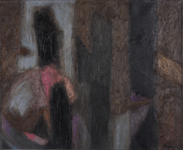 Fernando de Szyszlo, ‘Untitled’, 1961, Painting, Acrylic on canvas, Durban Segnini Gallery