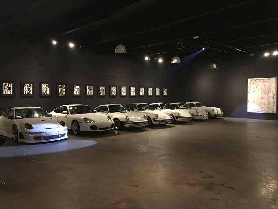 Miami 2015, Christopher Wool and "The Evolution of Porsche" Miami 2015, Christopher Wool and "The Evolution of Porsche"