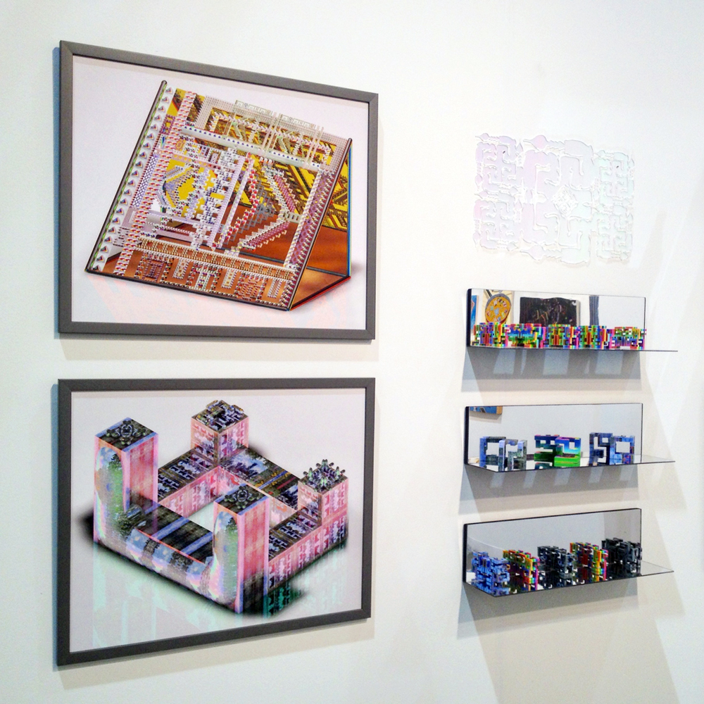 Brenna Murphy works on display during the Seattle Art Fair. Brenna Murphy works on display during the Seattle Art Fair.