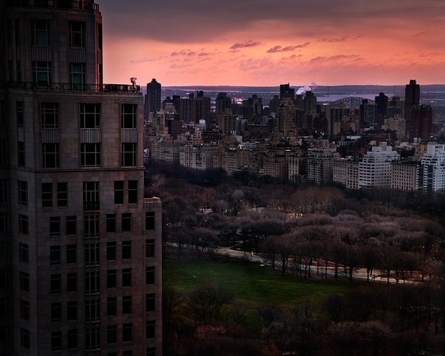 David Drebin, ‘Girl over Central Park’, 2012, Galerie de Bellefeuille