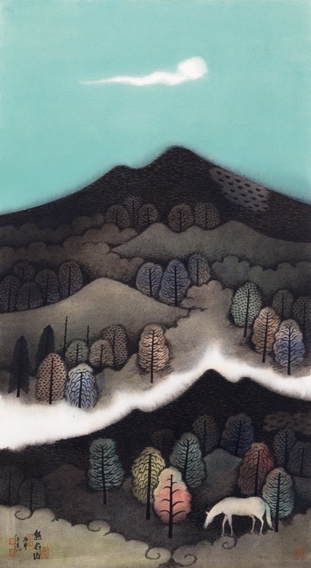 Hong Tao Huang 黄红涛, ‘Nameless Hills Series 2 No.182’, 2016, White Space Art Asia
