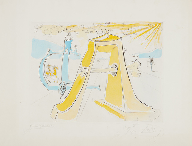 Salvador Dalí, ‘A.D., Hommage à Dürer’, 1971, Phillips