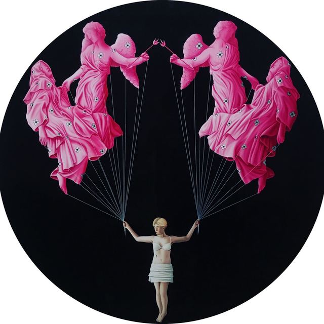 Xevi Vilaro, ‘Ecstasy of Saint Teresa’, 2017, Painting, Oil on plexiglass, Peimbert Art