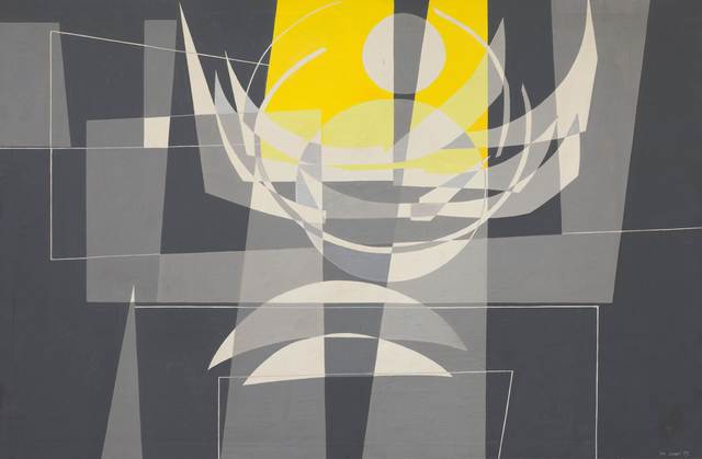 Leo Leuppi, ‘Radiance’, 1959, Painting, Oil on canvas, Koller Auctions