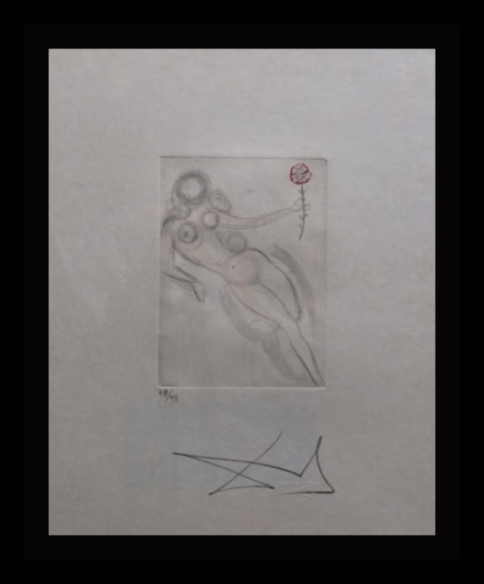Salvador Dalí, ‘Petites Nus (Ronsard H’, 1973, Print, Etching, Fine Art Acquisitions