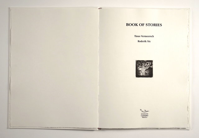 Tinus Vermeersch, ‘BOOK OF STORIES, Eleven etchings of TINUS VERMEERSCH, One unpublished narration of RODERIK SIX’, 2013, Books and Portfolios, Artist Book, Jason McCoy Gallery